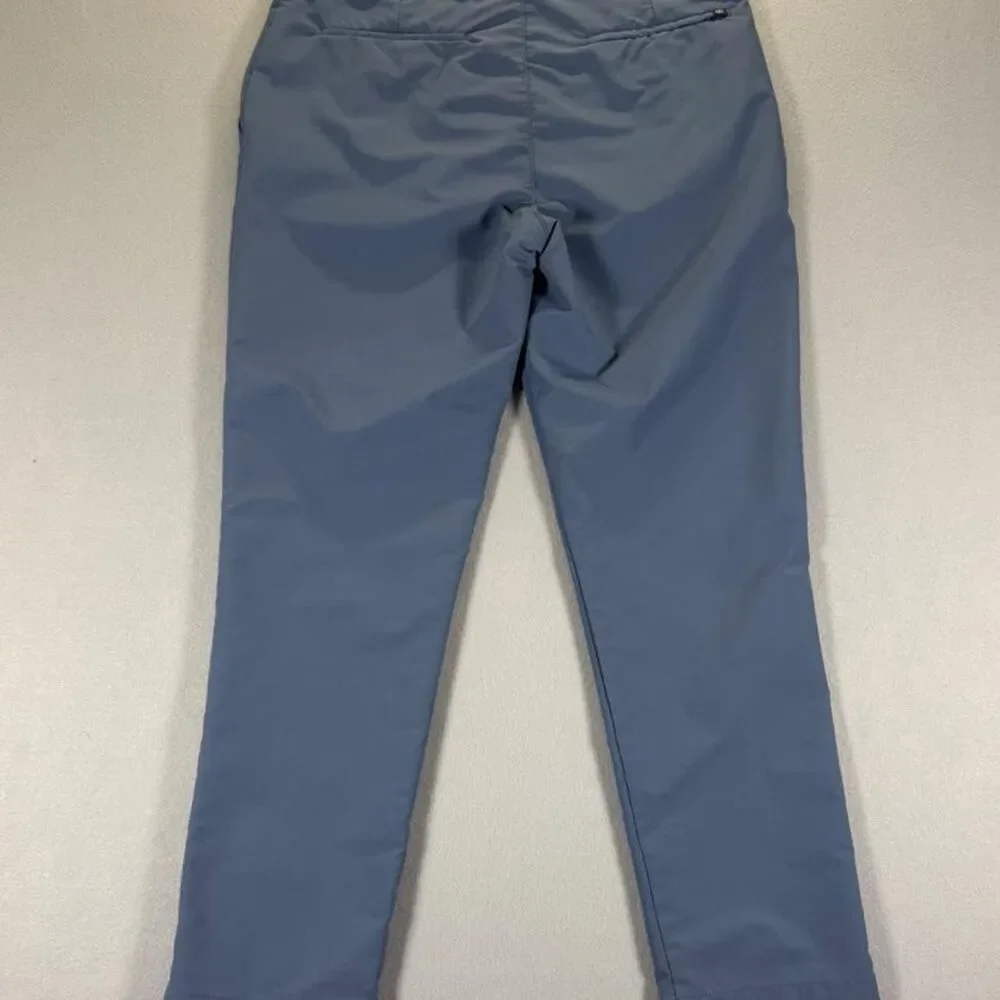Banana-republic Men's Blue and Grey Trousers